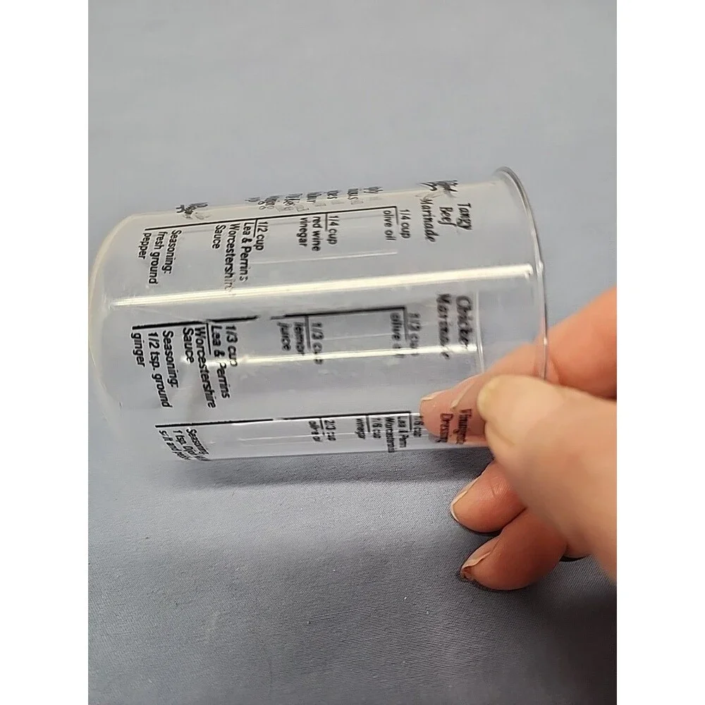 Lea & Perrins Marinade Recipe Measuring Cup Promo Item Rare